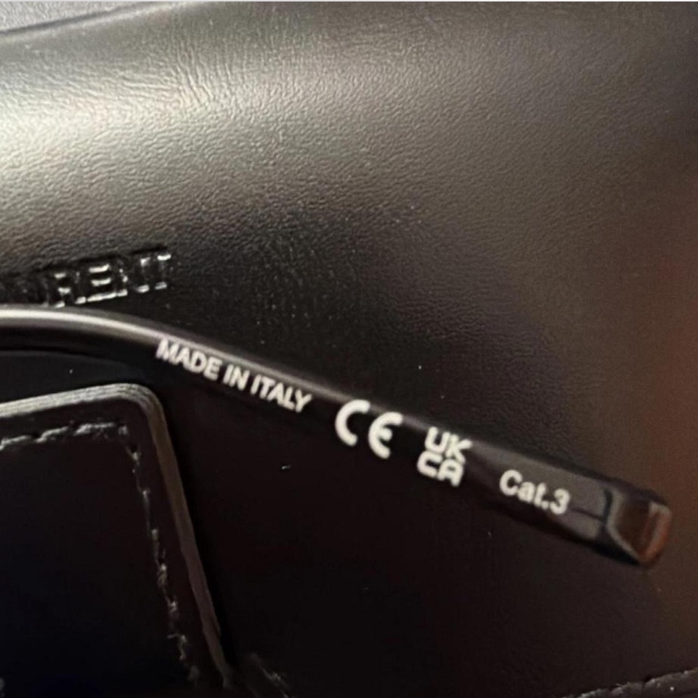 Yves Saint Laurent Black Rectangle Sunglasses with Case (61-16-140 mm) [NWT] - Picture 5 of 7